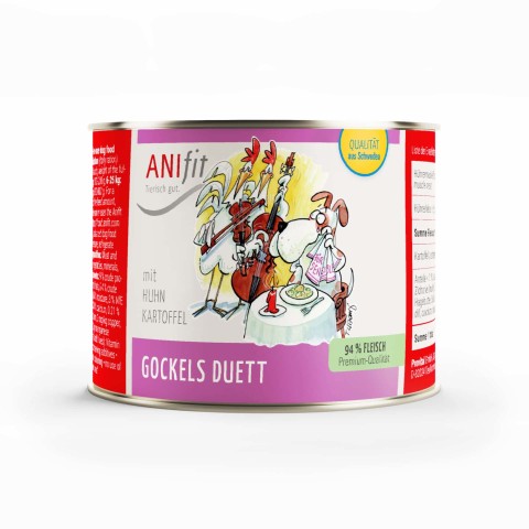 Gockels Duett – Huhn & Kartoffel für sensible Hunde
