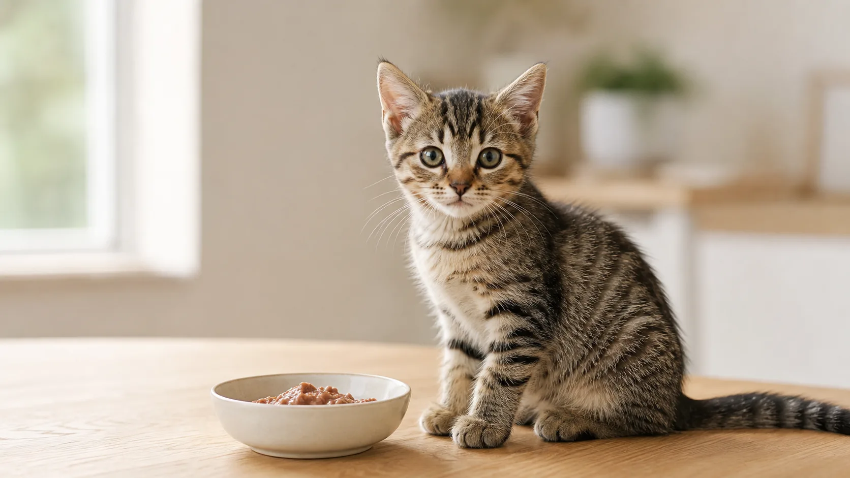 Brauchen Kitten spezielles Futter?
